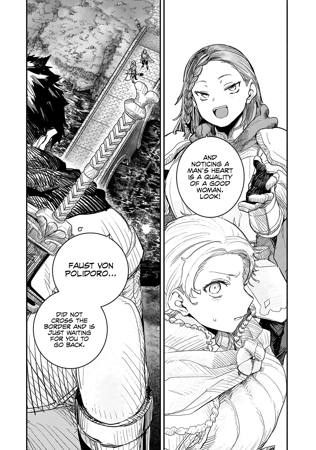 Virgin Knight who is the Frontier Lord in the Gender Switched World Chapter 10.1 - Page 11