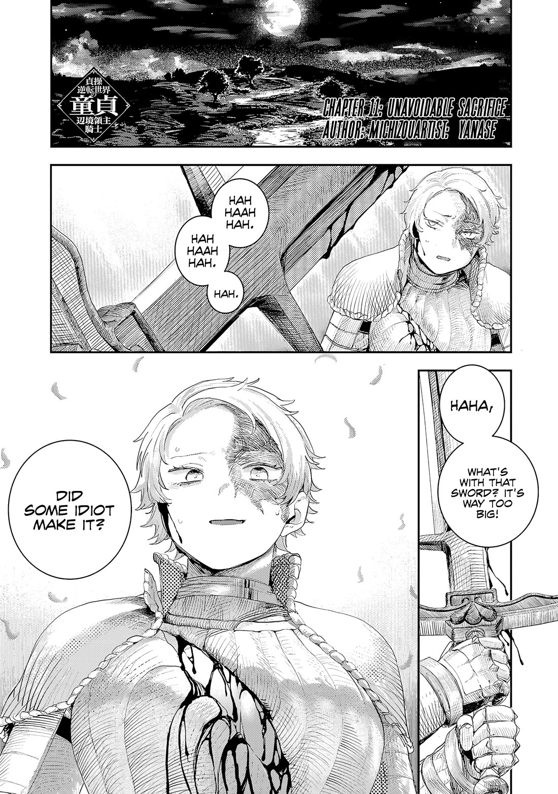 Virgin Knight who is the Frontier Lord in the Gender Switched World Chapter 11.1 - Page 2