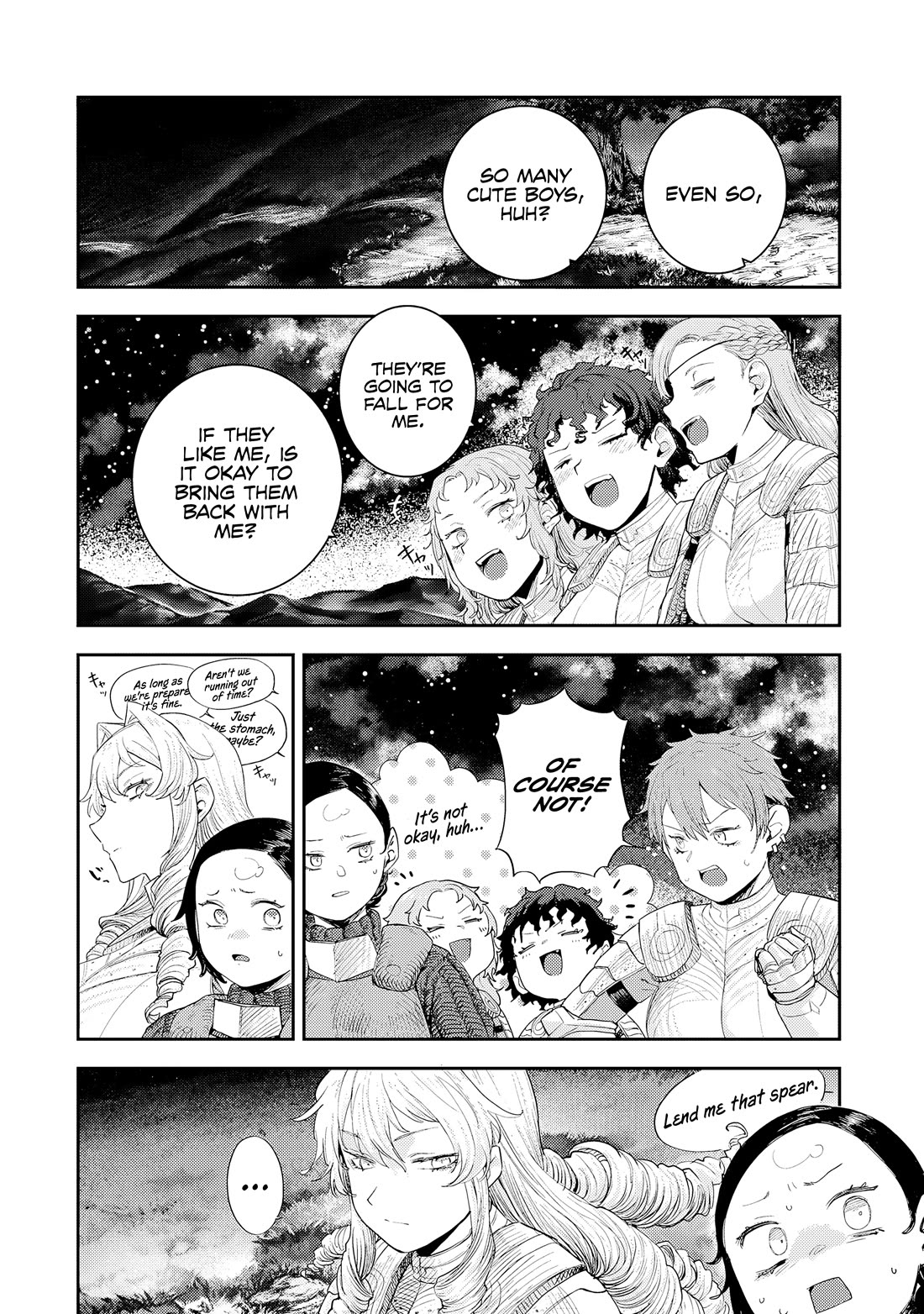 Virgin Knight who is the Frontier Lord in the Gender Switched World Chapter 11.2 - Page 6