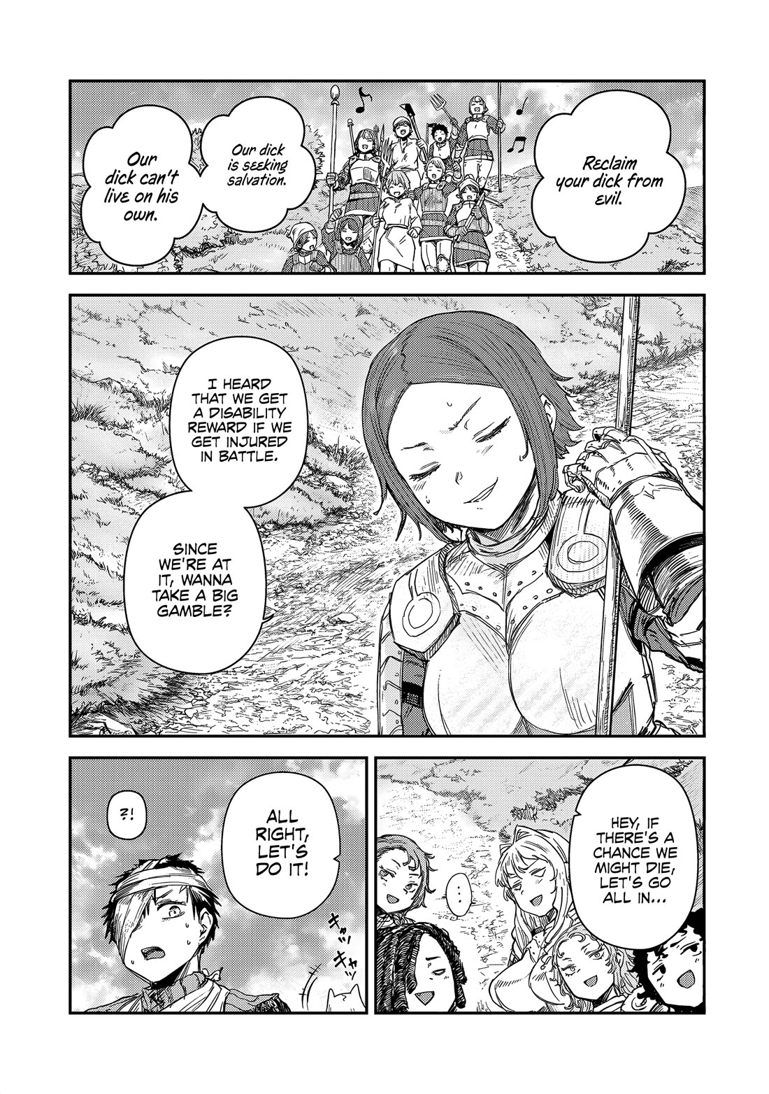 Virgin Knight who is the Frontier Lord in the Gender Switched World Chapter 8 - Page 2