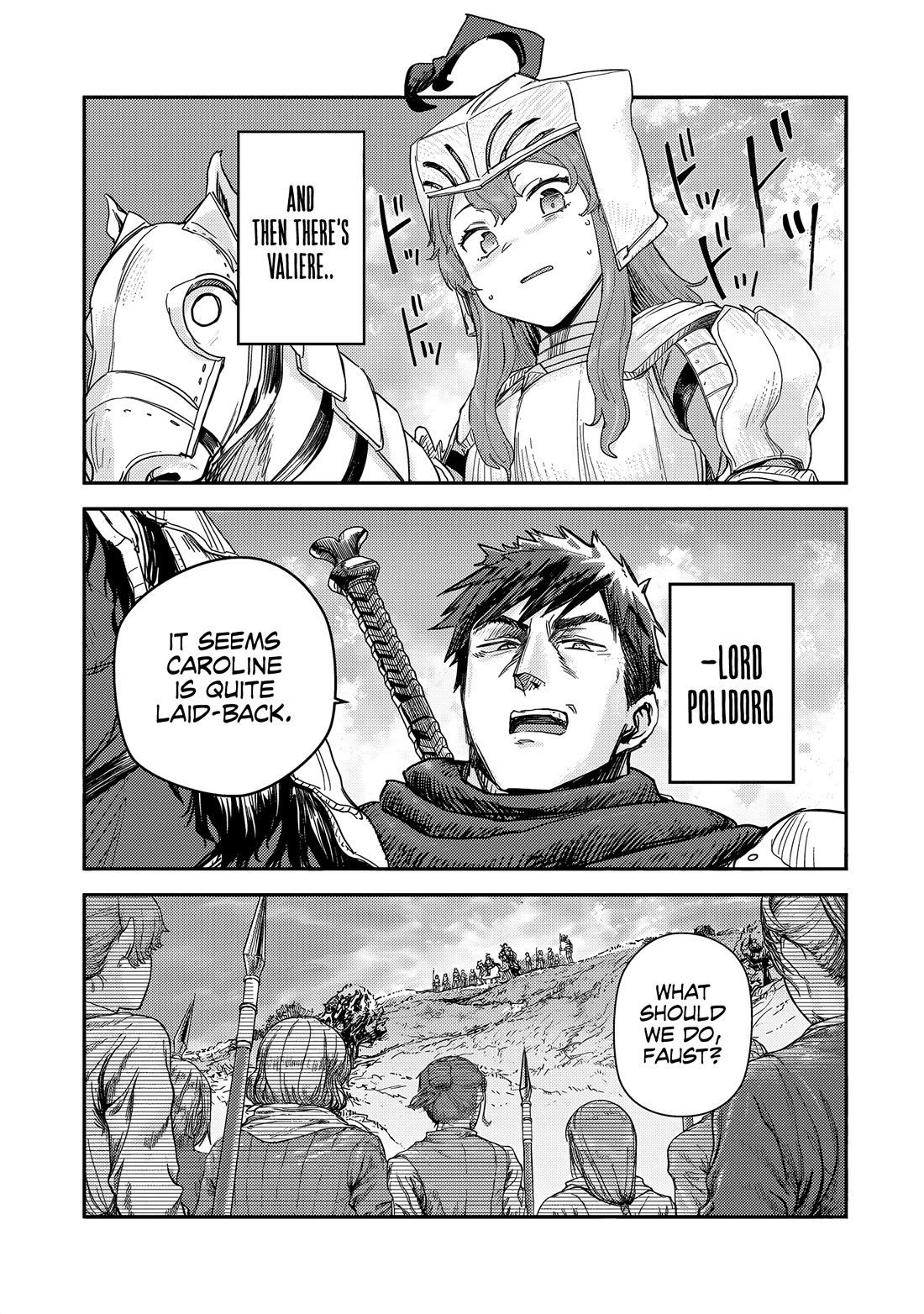 Virgin Knight who is the Frontier Lord in the Gender Switched World Chapter 8 - Page 11