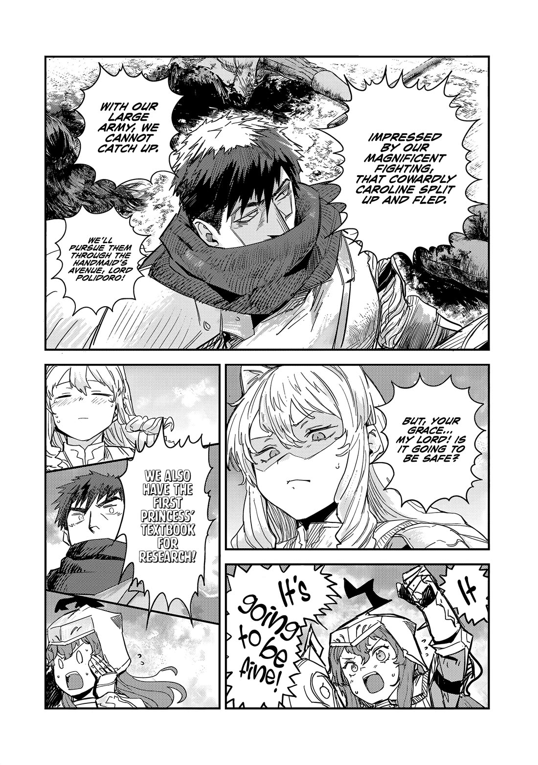 Virgin Knight who is the Frontier Lord in the Gender Switched World Chapter 8 - Page 28