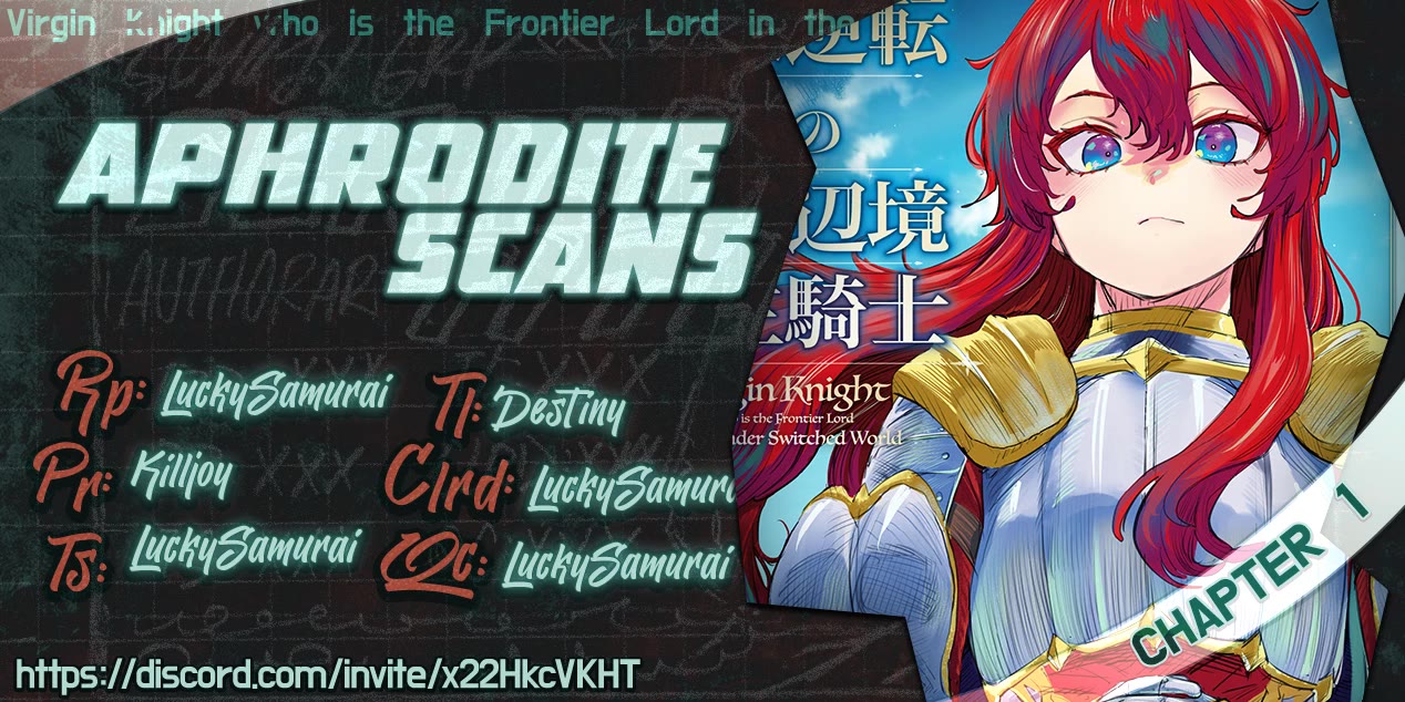 Virgin Knight who is the Frontier Lord in the Gender Switched World Chapter 9.1 - Page 1
