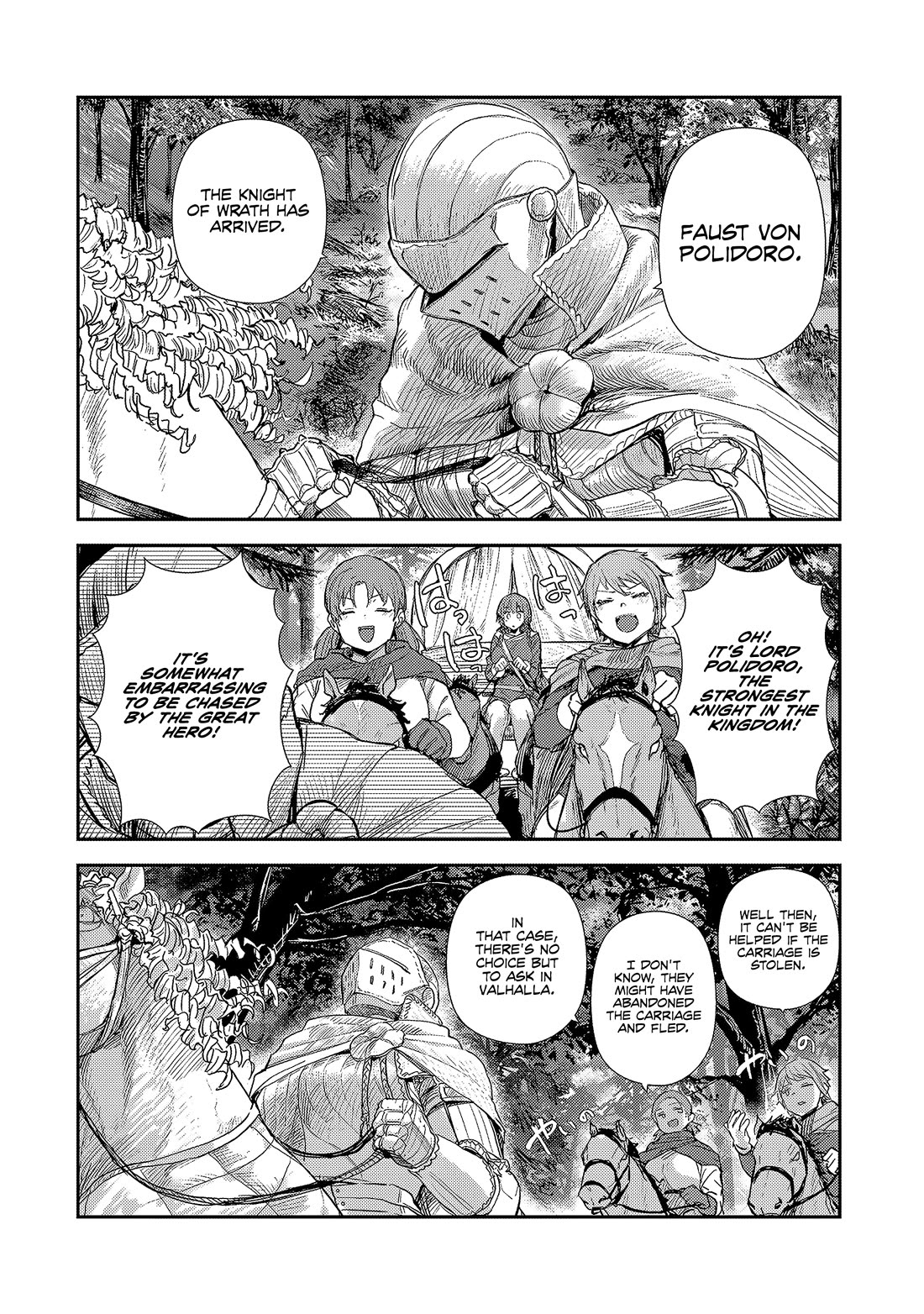 Virgin Knight who is the Frontier Lord in the Gender Switched World Chapter 9.1 - Page 6