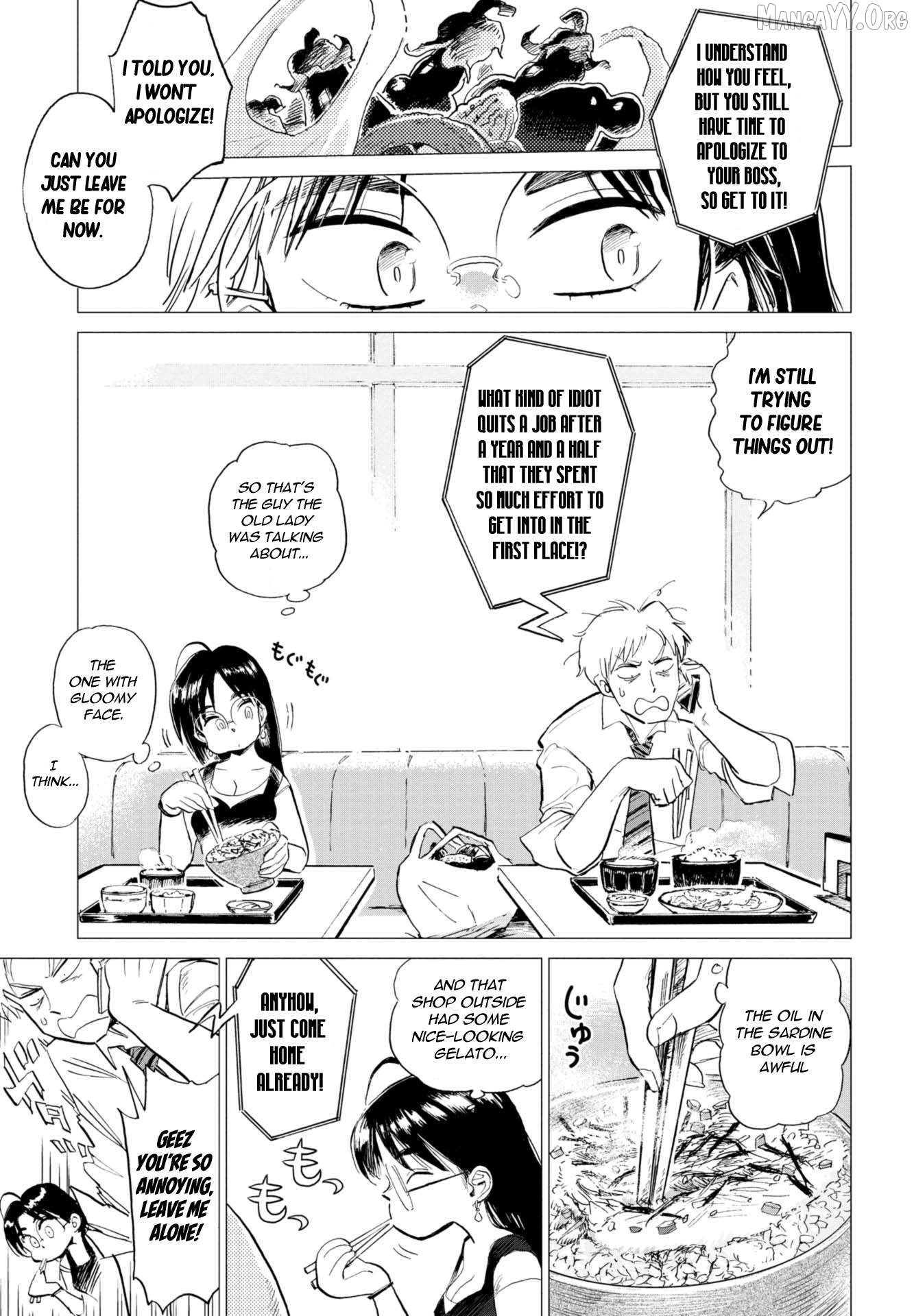 Watari Tori to Katatsumuri Chapter 1 - Page 7