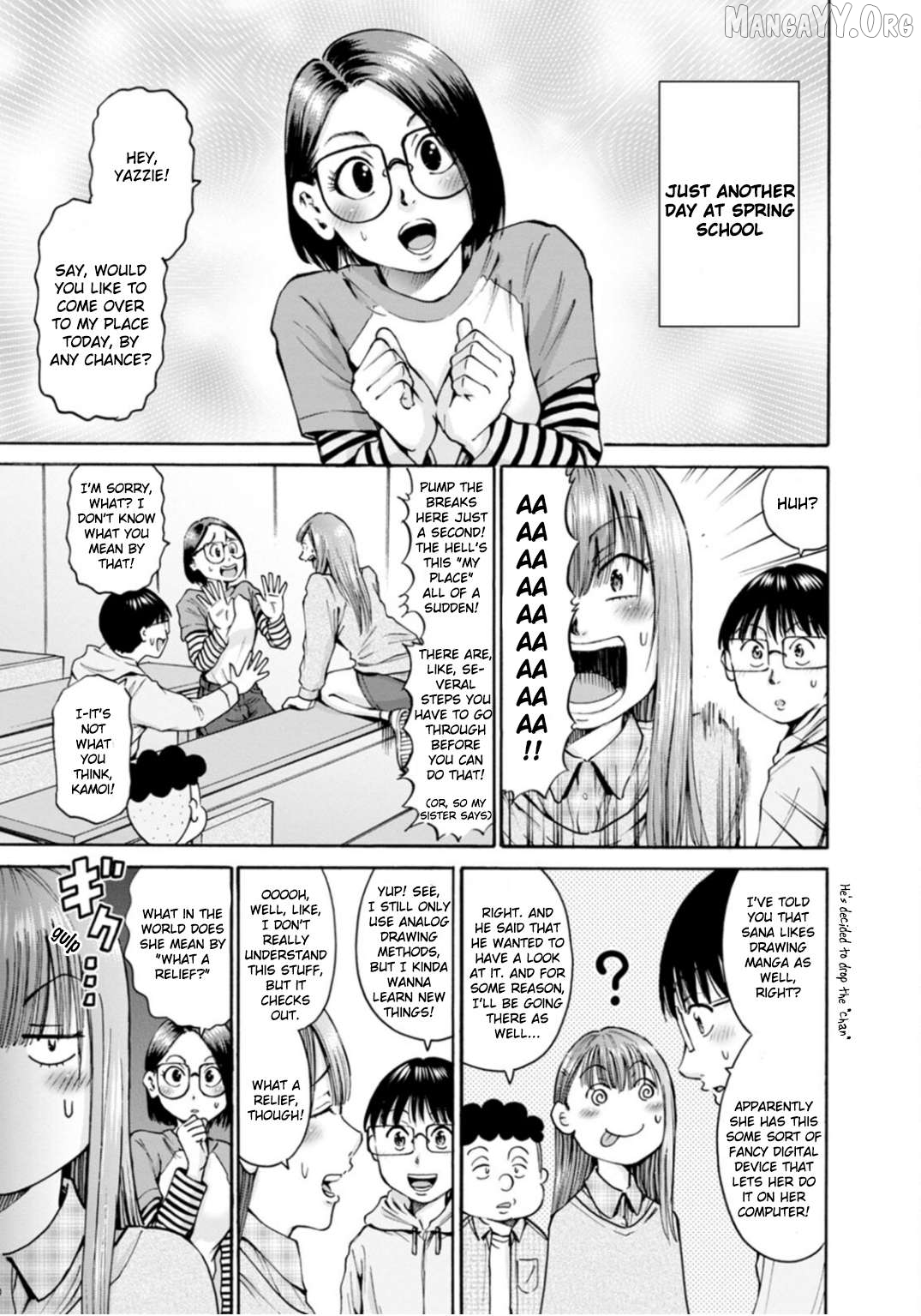 Wazato Miseteru Kamoi-san? Chapter 38 - Page 1