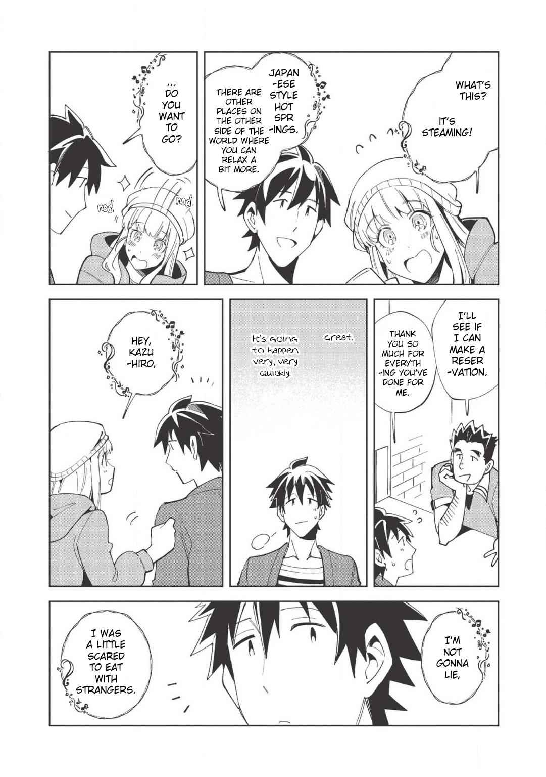 Welcome to Japan, Elf-san! Chapter 17 - Page 22