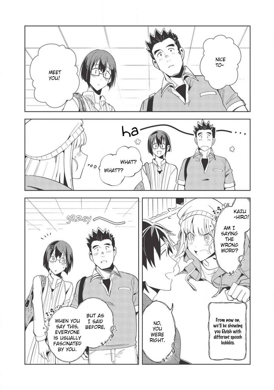 Welcome to Japan, Elf-san! Chapter 17 - Page 10