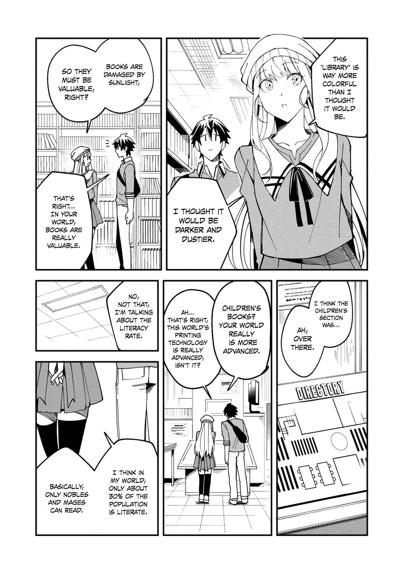 Welcome to Japan, Elf-san! Chapter 9 - Page 18