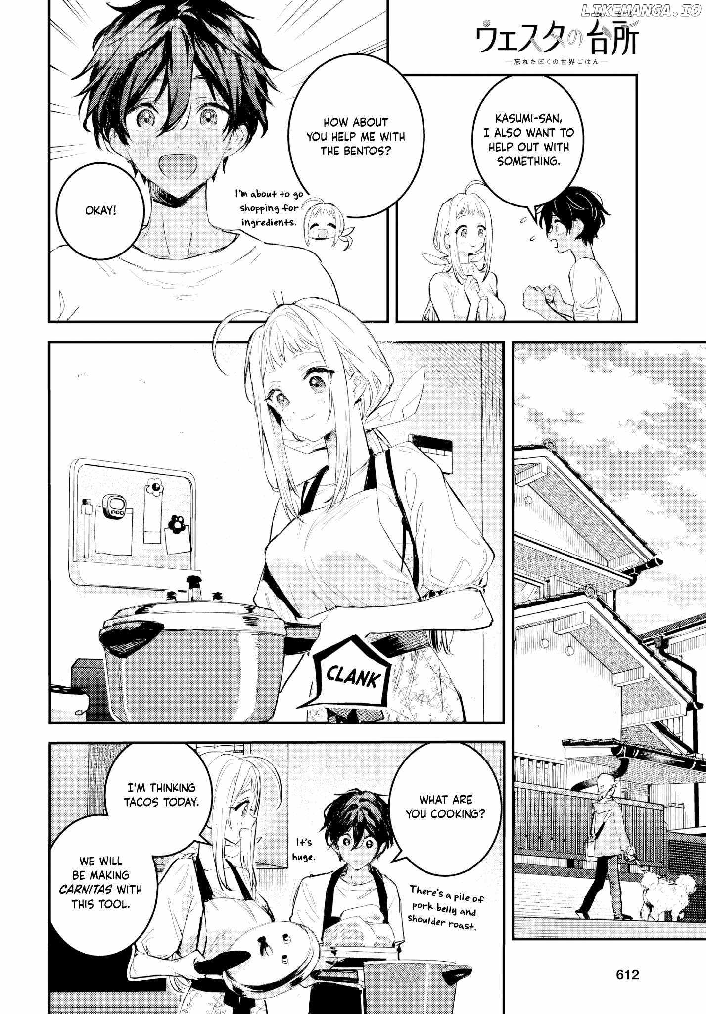 Westa no Daidokoro – Wasureta Boku no Sekai Gohan Chapter 4 - Page 9