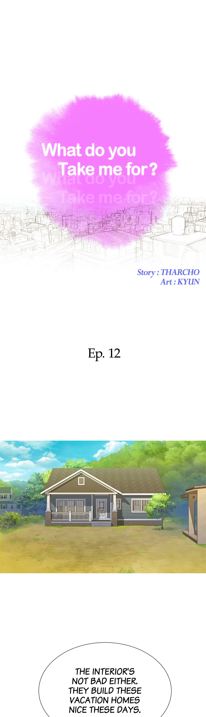 What Do You Take Me For? Chapter 12 - Page 4