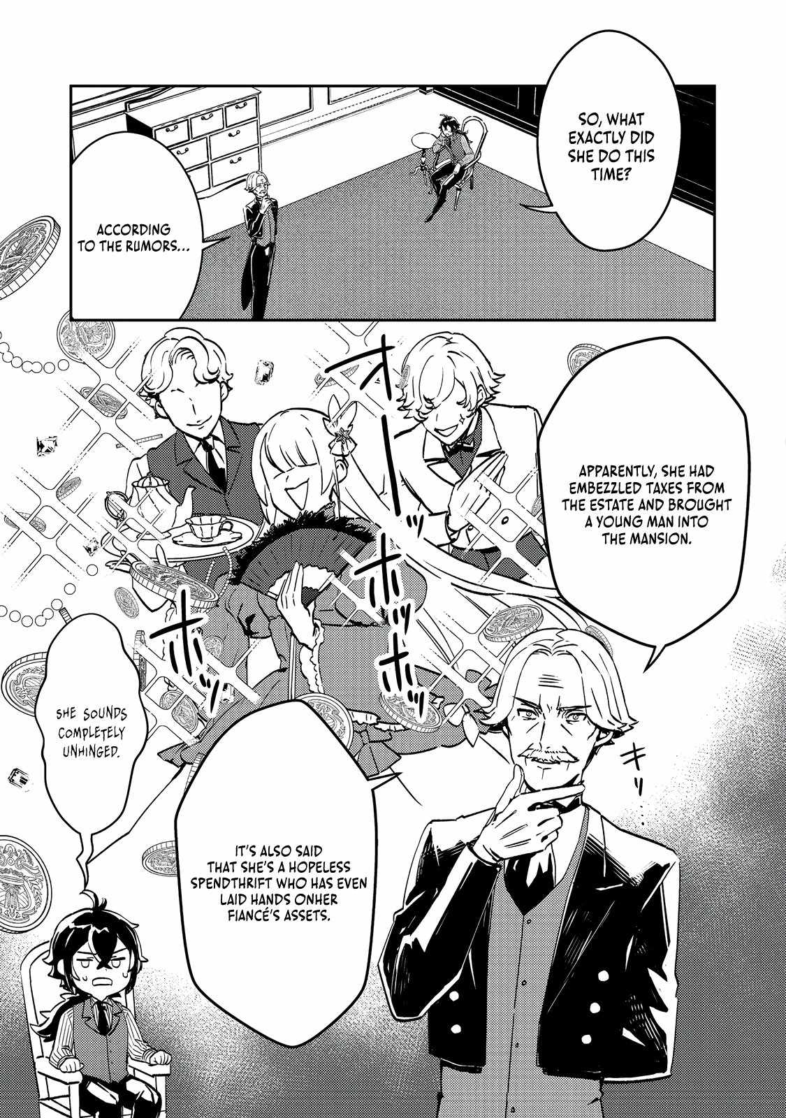 When I, the Lazy Villainous Noble, Got Married With the Villainous Young Lady Who Had Her Engagement Broken Off, We Became the Most Fearsome Couple Chapter 2 - Page 4