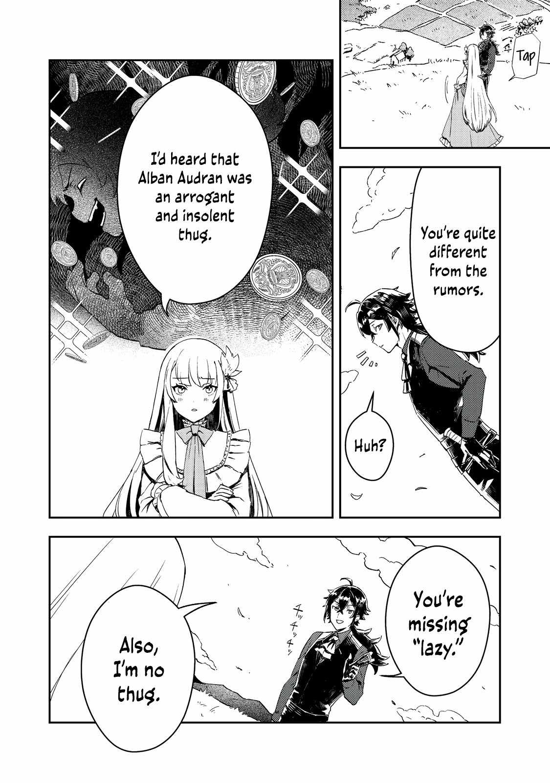 When I, the Lazy Villainous Noble, Got Married With the Villainous Young Lady Who Had Her Engagement Broken Off, We Became the Most Fearsome Couple Chapter 3 - Page 9