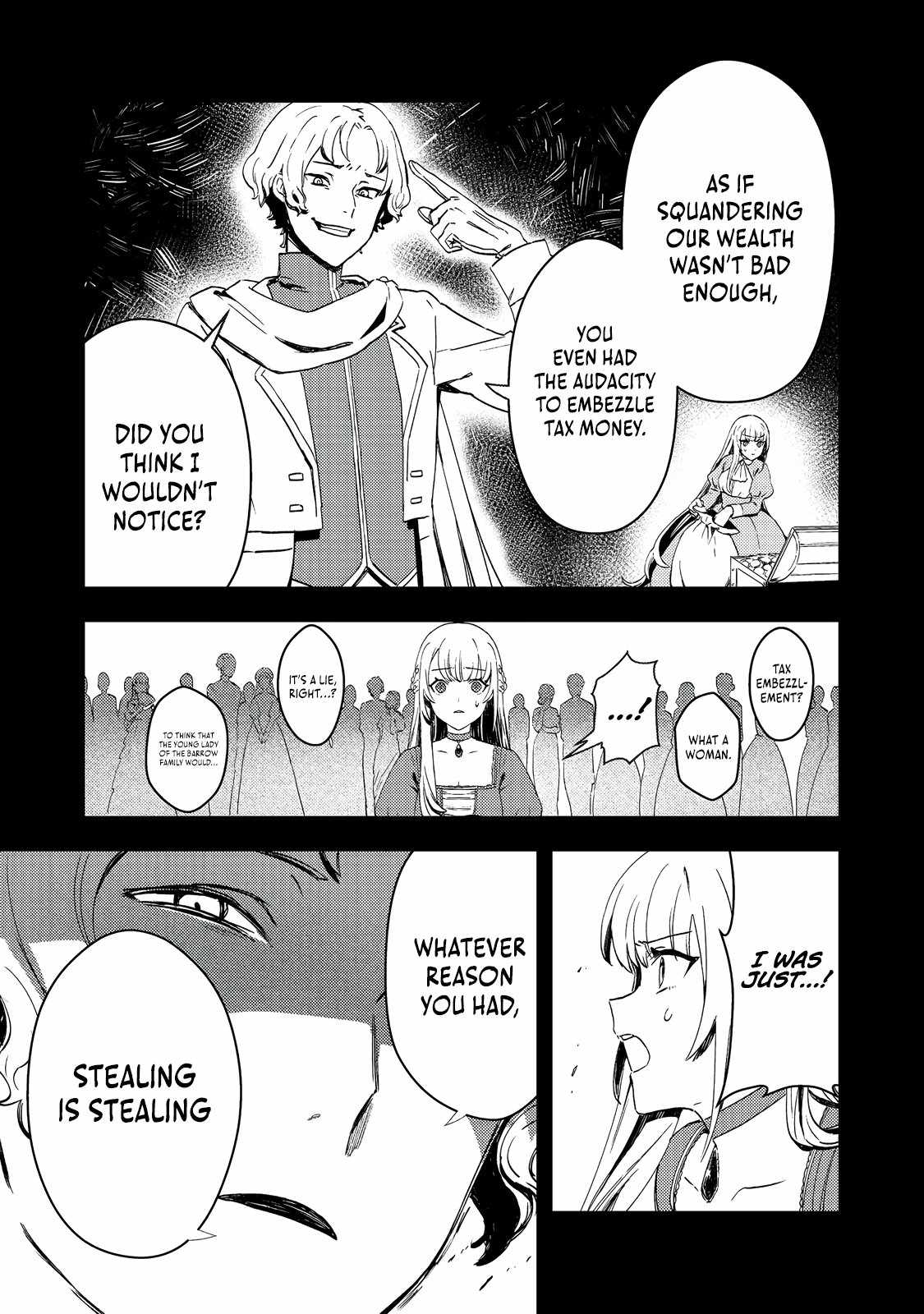 When I, the Lazy Villainous Noble, Got Married With the Villainous Young Lady Who Had Her Engagement Broken Off, We Became the Most Fearsome Couple Chapter 4 - Page 12