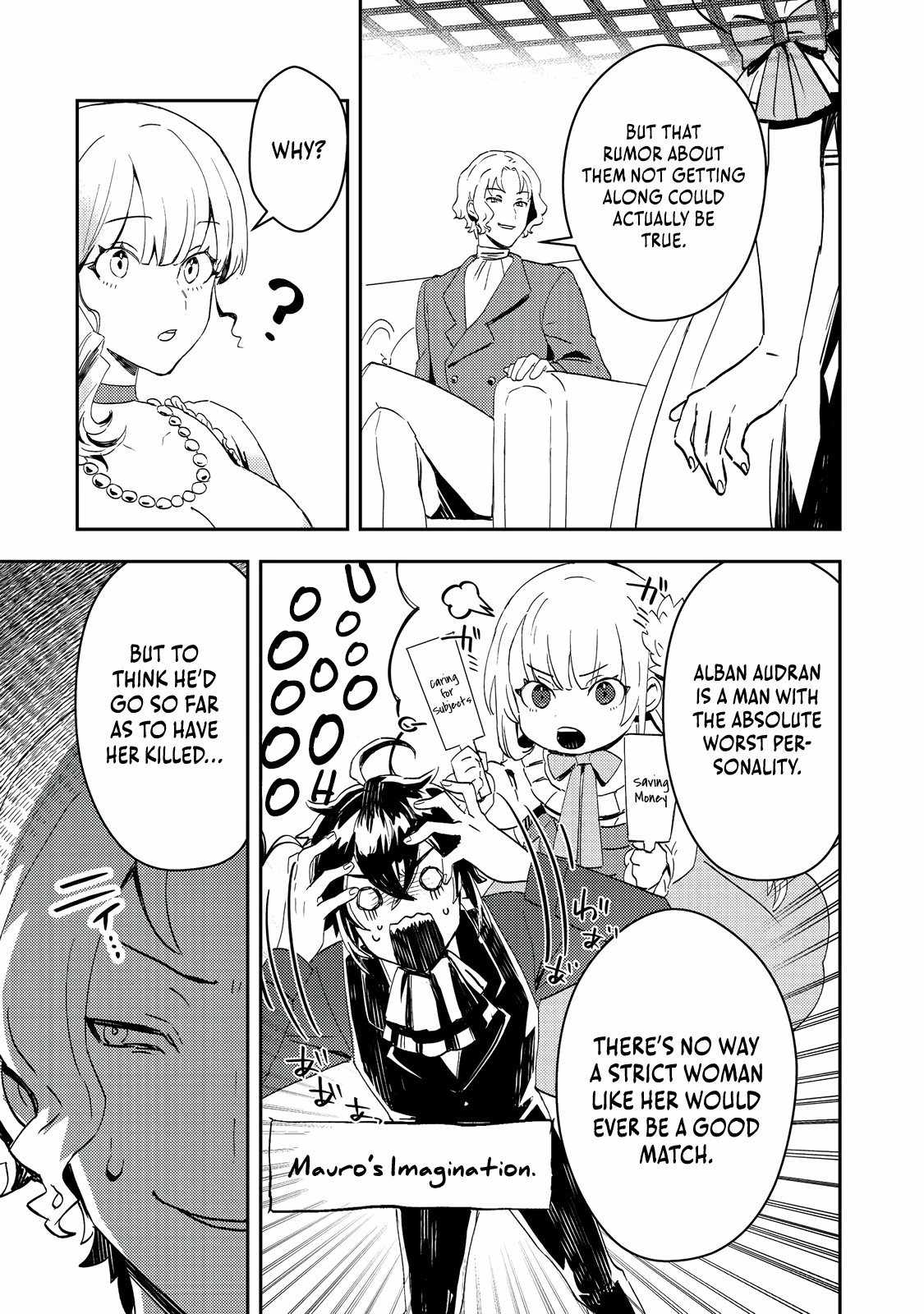 When I, the Lazy Villainous Noble, Got Married With the Villainous Young Lady Who Had Her Engagement Broken Off, We Became the Most Fearsome Couple Chapter 5 - Page 8