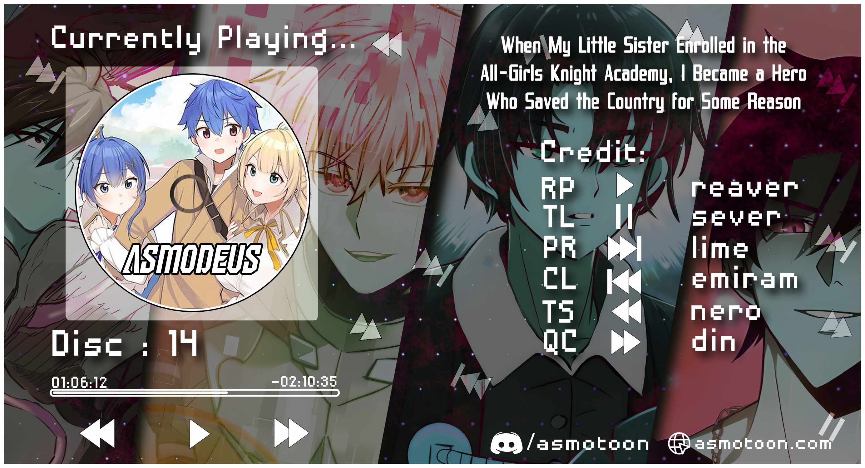 When My Little Sister Enrolled in the All-Girls Knight Academy, I Became a Hero Who Saved the Country for Some Reason Chapter 14 - Page 1