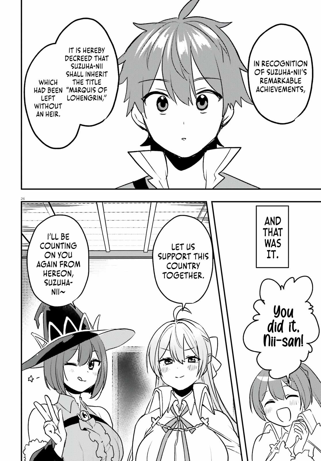 When My Little Sister Enrolled in the All-Girls Knight Academy, I Became a Hero Who Saved the Country for Some Reason Chapter 14 - Page 26