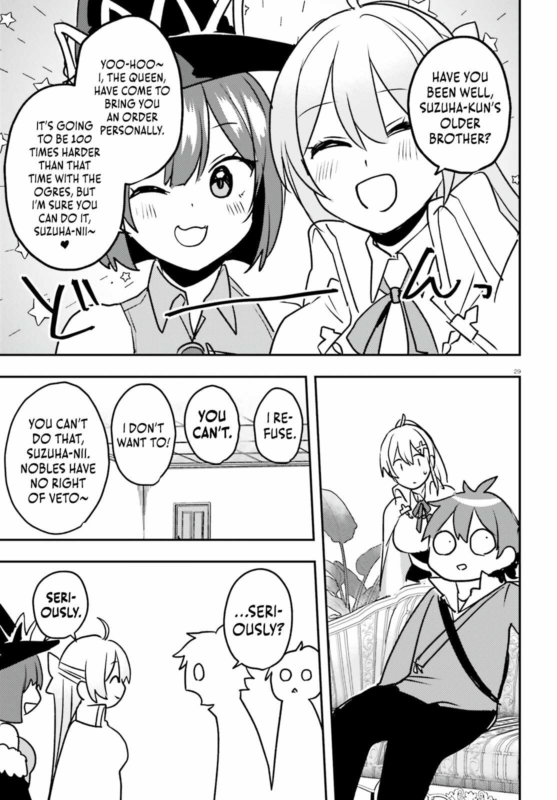 When My Little Sister Enrolled in the All-Girls Knight Academy, I Became a Hero Who Saved the Country for Some Reason Chapter 14 - Page 29