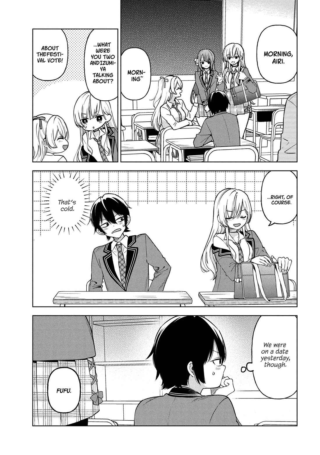 When the Introverted Me Got Surrounded by S-Tier Beauties After a Seat Change, a Secret Relationship Began Chapter 7 - Page 22