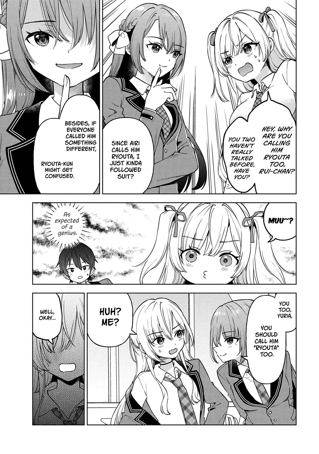 When the Introverted Me Got Surrounded by S-Tier Beauties After a Seat Change, a Secret Relationship Began Chapter 7 - Page 24