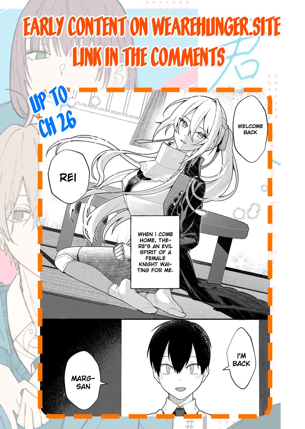 Whenever I Get Home, the Kukkoro Knight is Always There Chapter 22 - Page 17