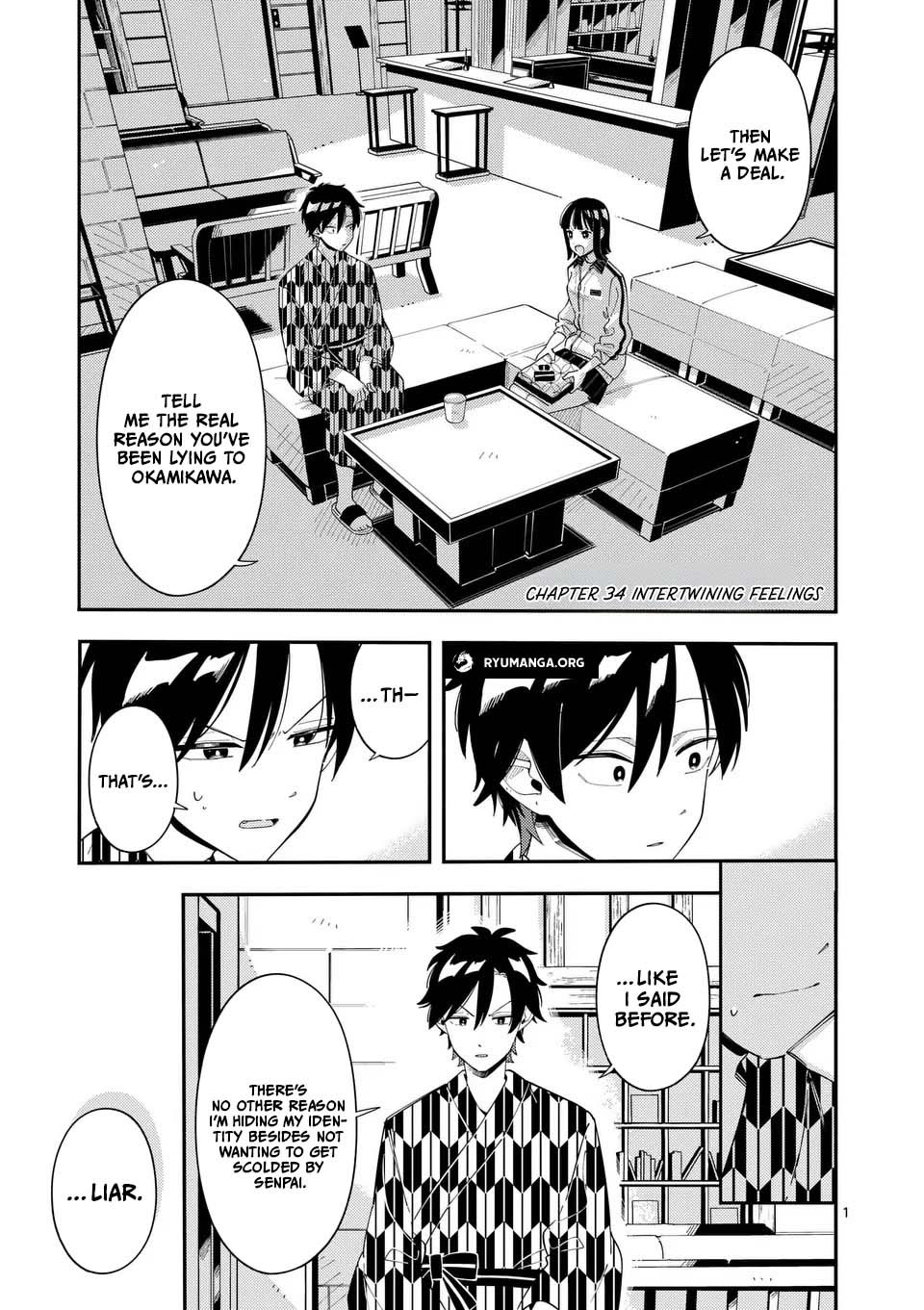 Wolf Falls in Love with Moon Chapter 34 - Page 1