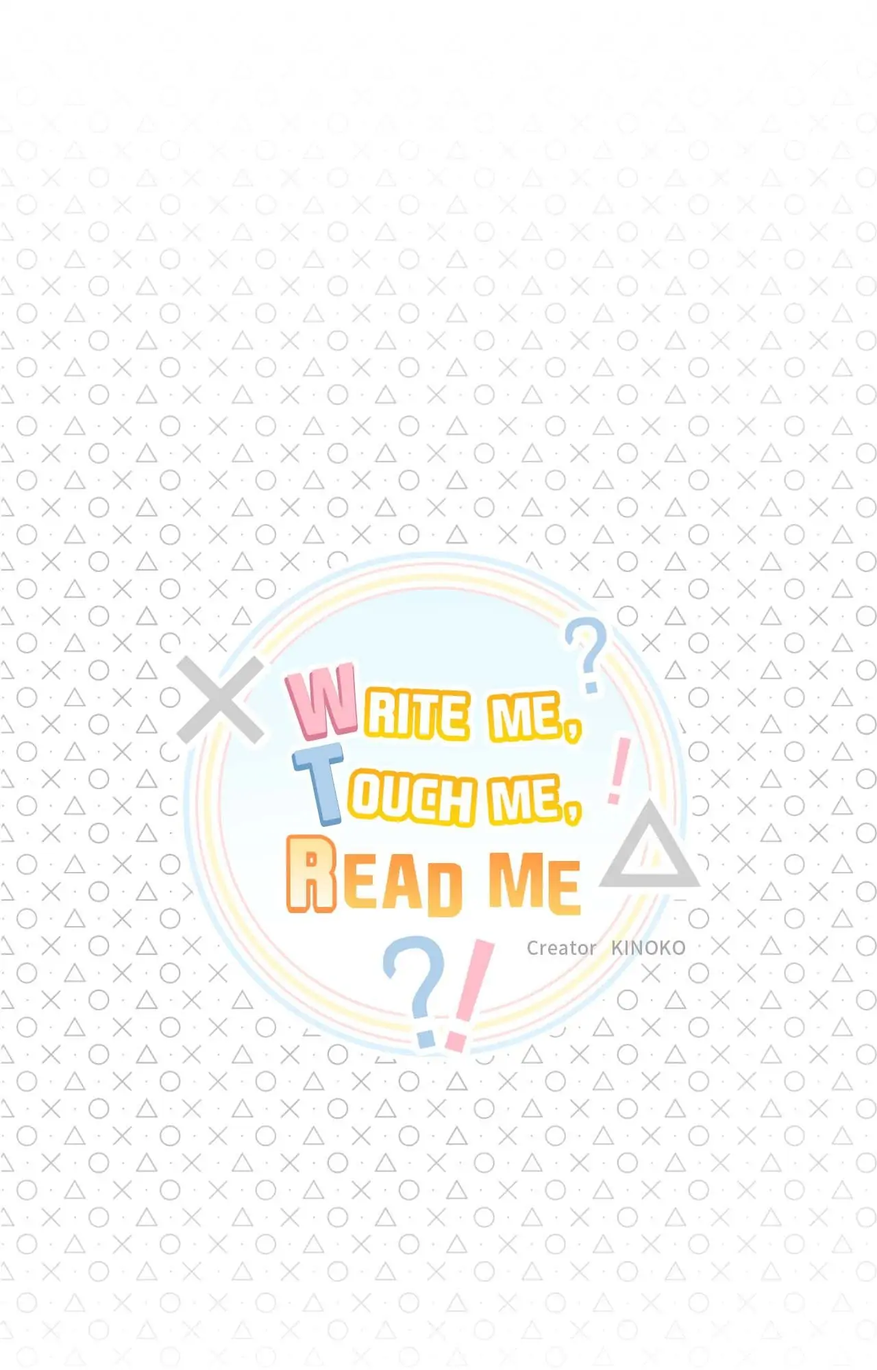 Write Me, Touch Me, Read Me Chapter 45 - Page 1