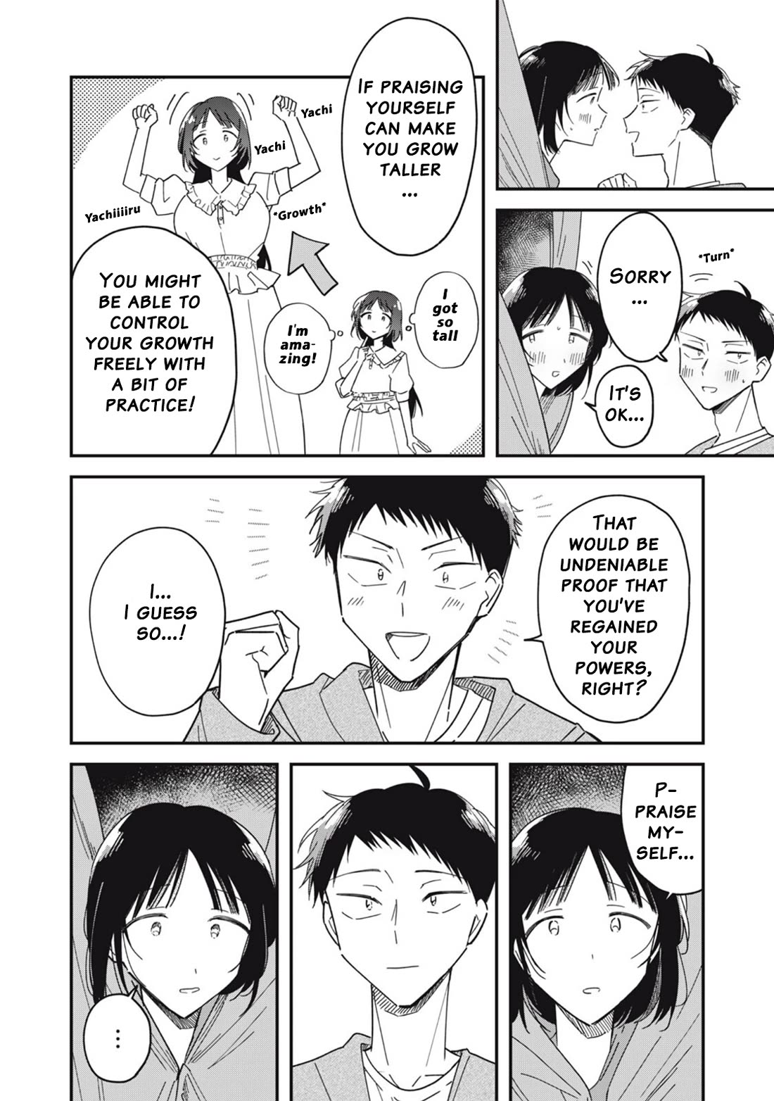 Yachiru-san Grows When Praised Chapter 11.1 - Page 14