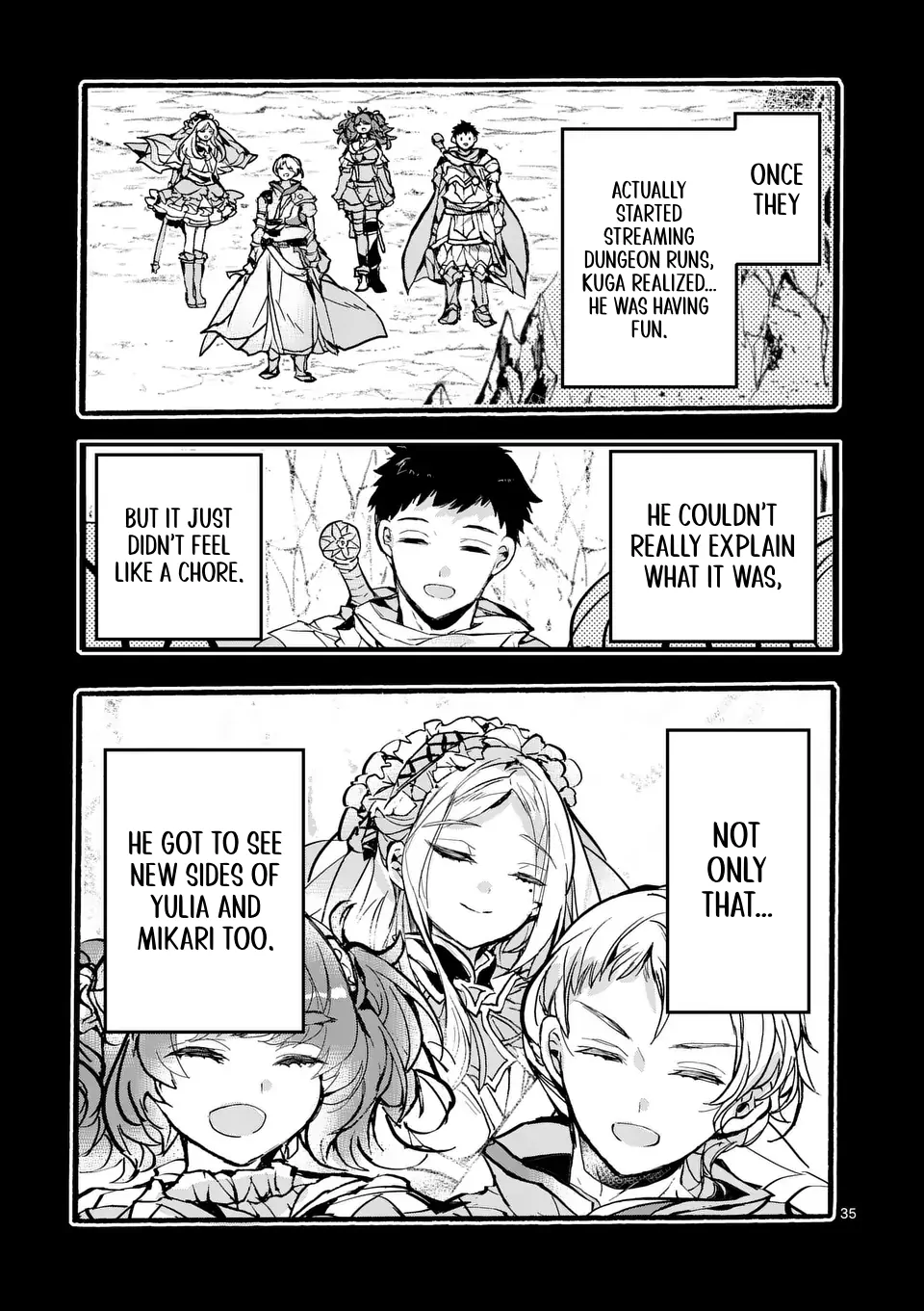 Yamiochi Yuusha no Haishin Haishin – Tsuihousare, Kakushi Boss Beya ni Hourikomareta Kekka, Boss to Tansakushagari Haishin wo Hajimeru Chapter 7.4 - Page 6