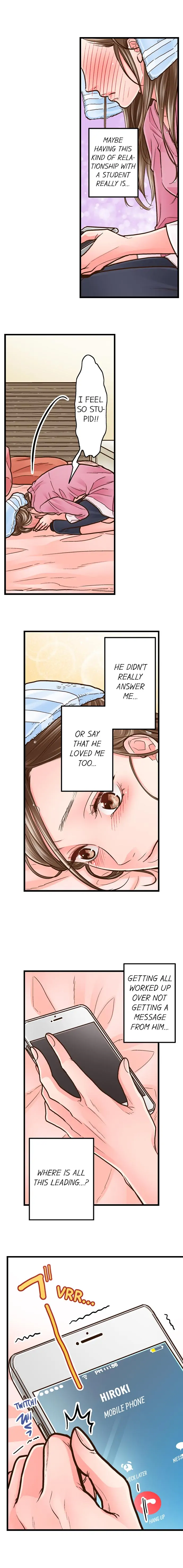 Yanagihara Is a Sex Addict Chapter 35 - Page 9