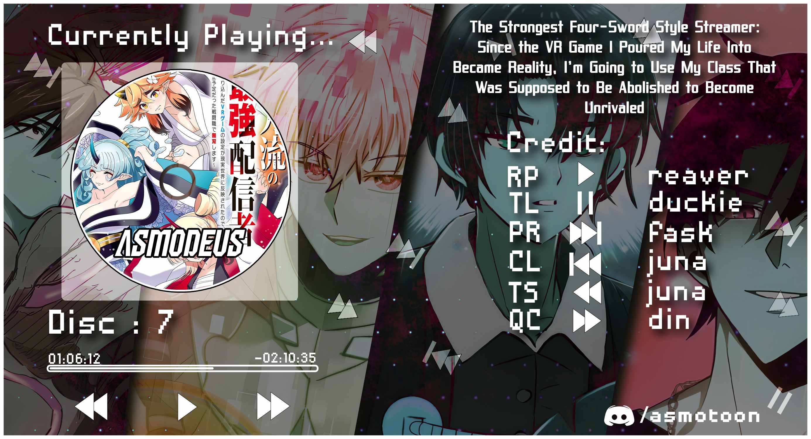 Yontou-ryuu no Saikyou Haishin-sha ~Yari Konda VR Game no Settei ge Genjitsu Sekai ni Hanei Sareta node, Haishi Yotei Datta Job de Musou Shimasu~ Chapter 7 - Page 1