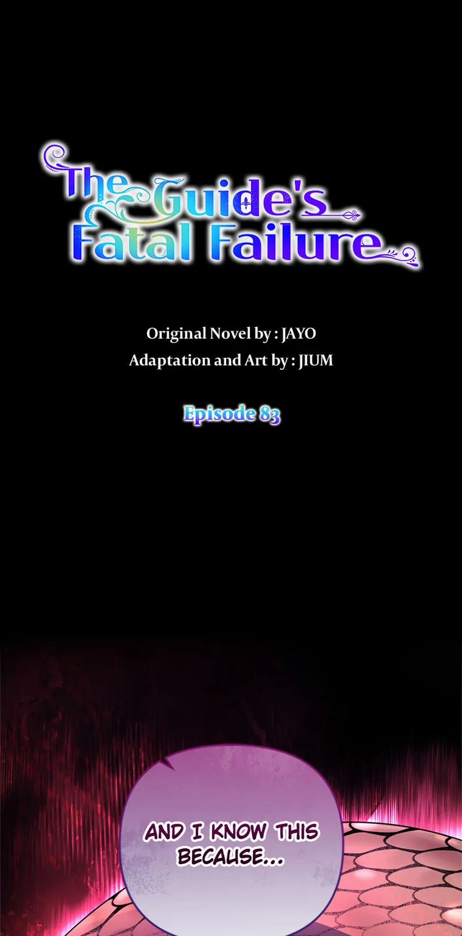 You Awakened while I Was Dead Chapter 83 - Page 1