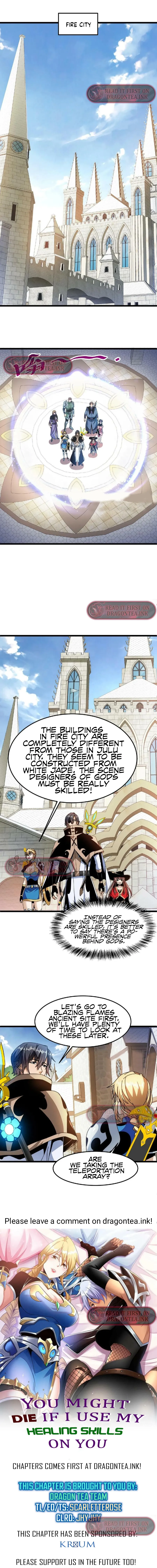 You Might Die if I Use My Healing Skills on You Chapter 28 - Page 1