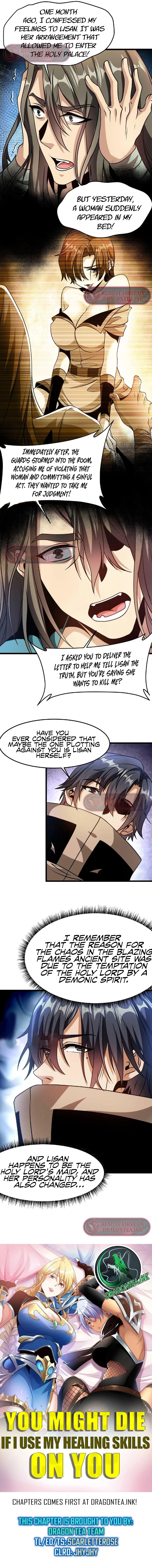 You Might Die if I Use My Healing Skills on You Chapter 32 - Page 1