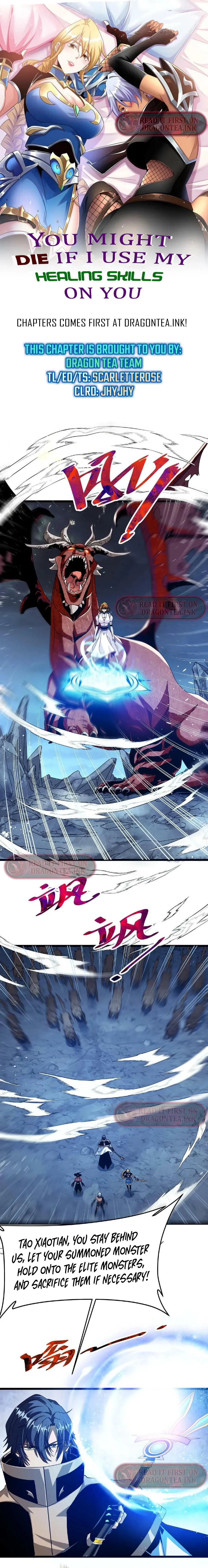 You Might Die if I Use My Healing Skills on You Chapter 36 - Page 1