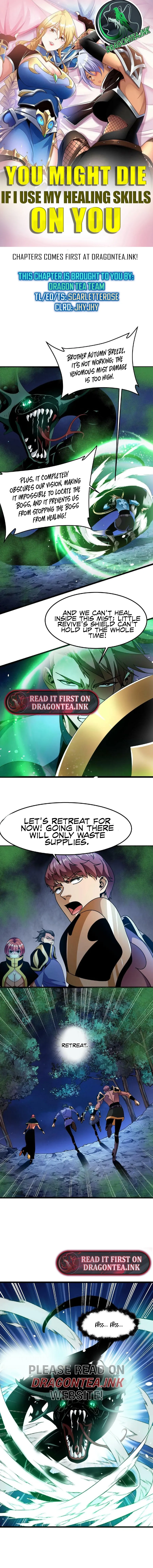 You Might Die if I Use My Healing Skills on You Chapter 45 - Page 1