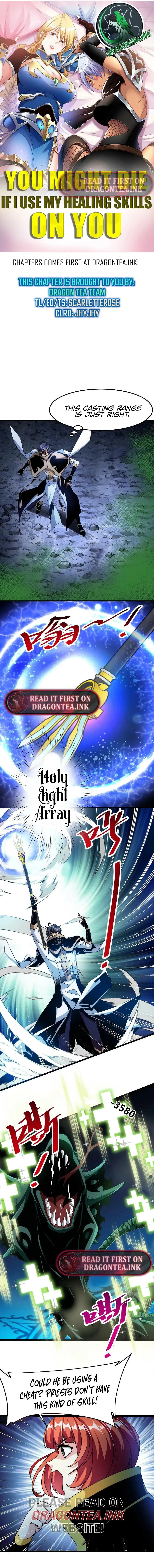 You Might Die if I Use My Healing Skills on You Chapter 46 - Page 1