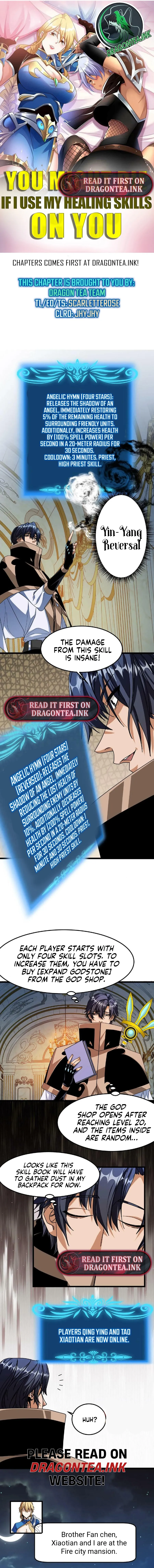 You Might Die if I Use My Healing Skills on You Chapter 57 - Page 1