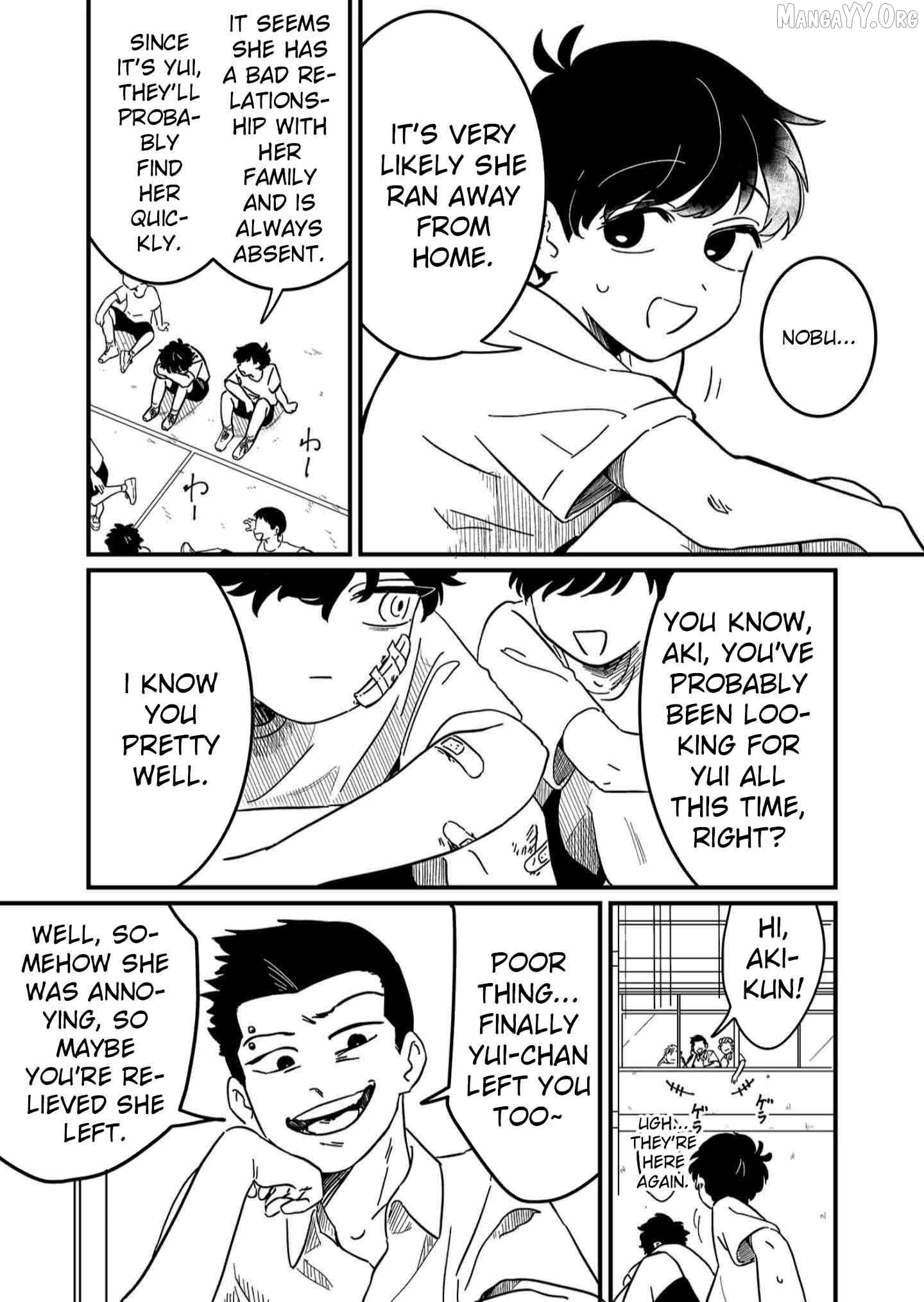 Yui Can Only Live In the Shadows Chapter 1 - Page 10