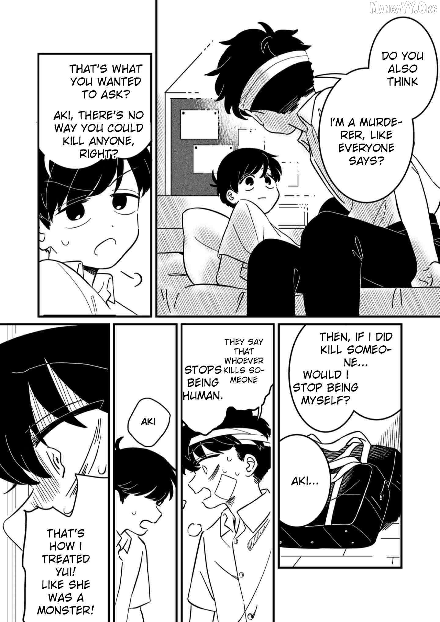 Yui Can Only Live In the Shadows Chapter 2 - Page 25