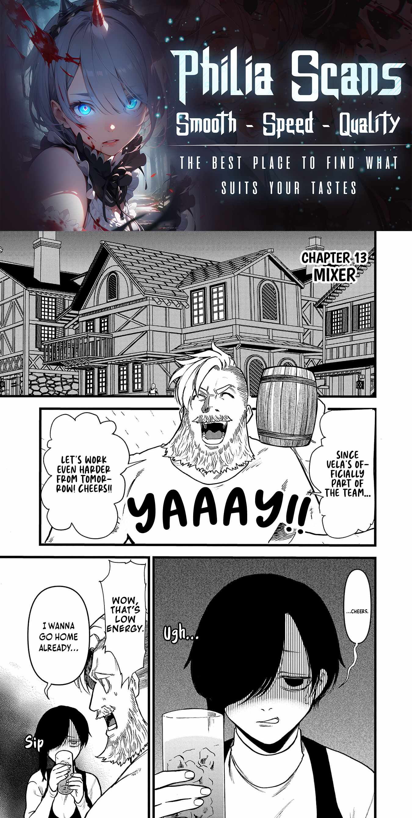 Yuusha Goroshi no Moto Ansatsusha. ~Mushoku no Ossan kara Hajimaru Second Life~ Chapter 13 - Page 1