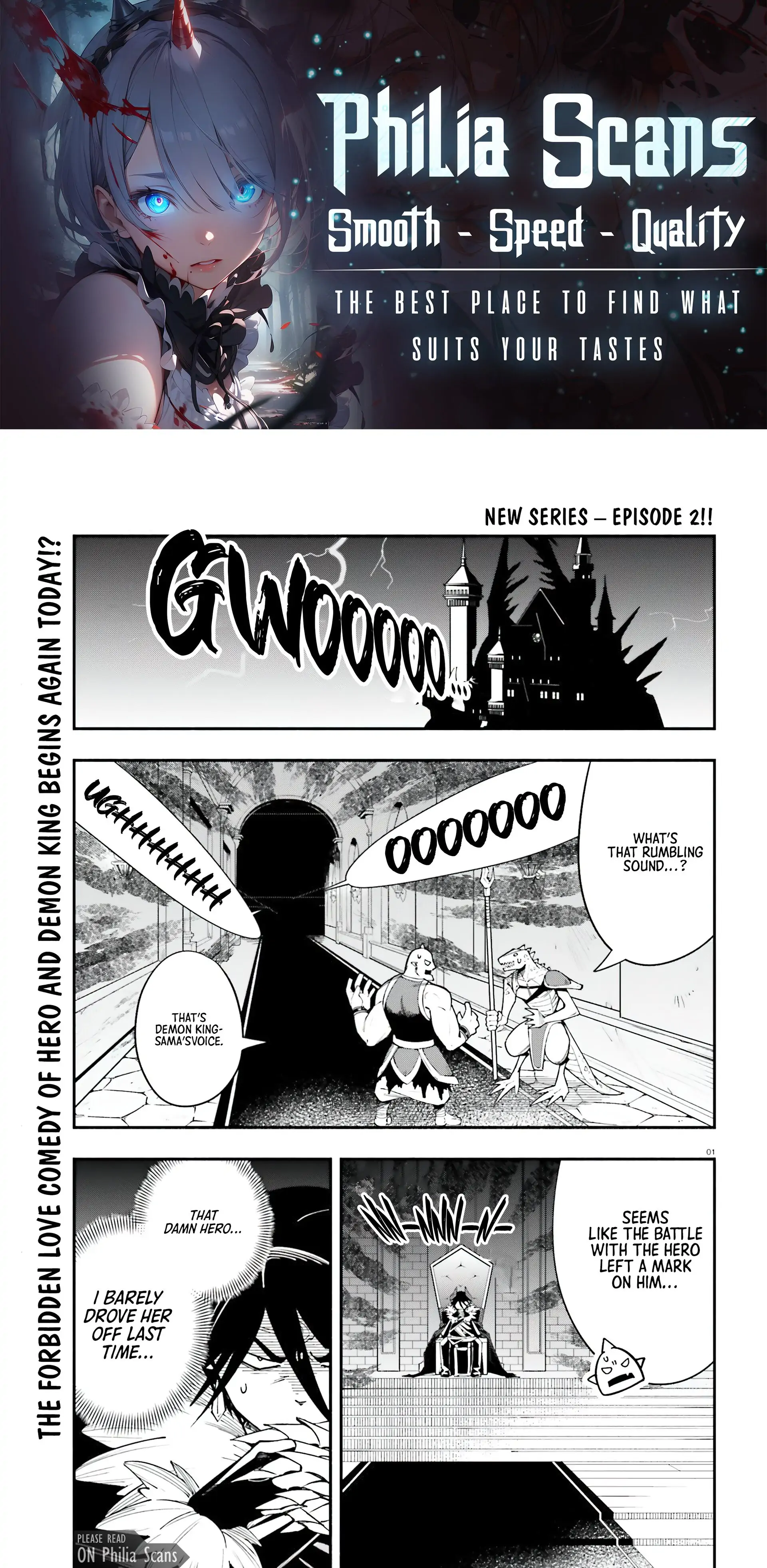 Yuusha wa Maou ga Sukirashii Chapter 2 - Page 1